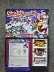 Santa's Rooftop Scramble Christmas Board Game 2011 Luz Java Complete Family Game