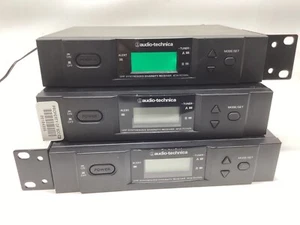 1-Audio-Technica UHF Wireless Diversity Receiver ONLY ATW-R3100bD 655-680MHZ - Picture 1 of 10