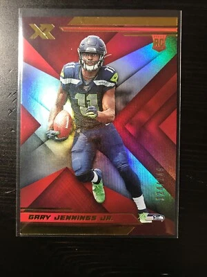  2019 Panini XR Red #138 Gary Jennings Jr. #124/249 - Image 1 of 2