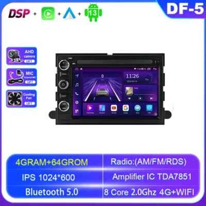 Para Ford/Mustang/Lincoln/Estilo Libre Android Radio Coche GPS Reproductor de Video Pantalla 4G - Imagen 1 de 30