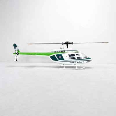 Roban 450 Size RTF B206 Green White RC Helicopter GPS Auto Return X1 Model - image 1 of 4