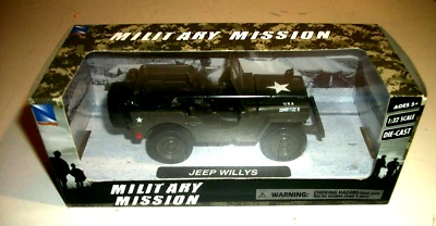 Jeep Willys U.S.A. Army Green 1:32 Diecast Model Car by New Ray - Image 1 of 4