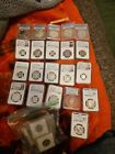 30+Pieces of Gold/Silver/Collector/Inv estor Coin Lot Ngc Pcgs Slabs