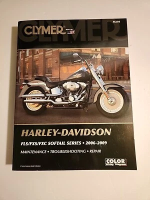 Harley-Davidson Softail Classic Shop 2006 2009 Clymer manual de reparación M250 Foto 1 de 4