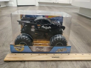 Hot Wheels Monster Jam Batman Batmobile 1:24 Scale Diecast Black ~New READ - Picture 1 of 12