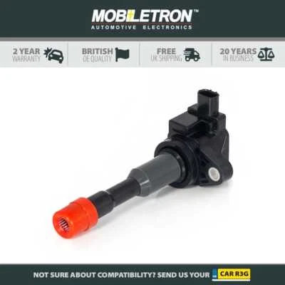 Mobiletron CH-26 Rear Ignition Coil for Honda Jazz Mk2 Mk3 OE 30521-PWA-003 - Image 1 of 2