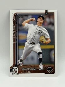 Béisbol #490 Topps Serie 2 Jackson Jobe RC 2025 Detroit Tigers - Imagen 1 de 2