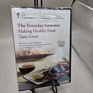 The Everyday Gourmet: Making Healthy Food Taste Great DVD The Great Courses NEW - Imagen 1 de 2