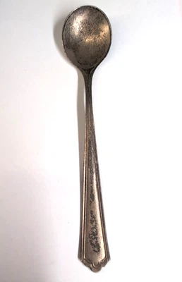 Antigua cuchara Webster de plata de ley Foto 1 de 4