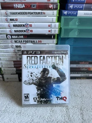Red Faction: Armageddon (Sony Playstation 3, PS3) Complete CIB Tested - image 1 of 3