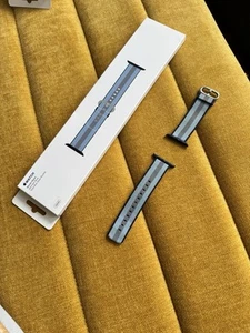 Apple Watch Midnight Blue Woven Nylon Strap 38mm 40mm 41mm 42mm MQVJ2AM/A OEM - Zdjęcie 1 z 2