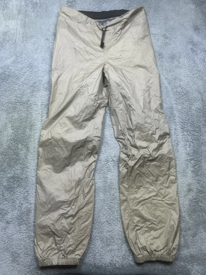 Pantalones de sombra de lluvia Patagonia vintage para hombre S 31x31,5 tostado nailon malla forrados al aire libre Foto 1 de 4