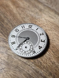 ⭐️Reloj Bolsillo HAMILTON "912" De Colección Para Reparaciones O Piezas Lote HMR - Imagen 1 de 4