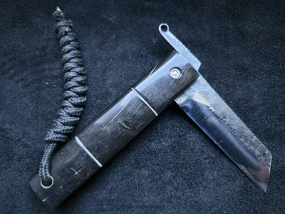 Citadel Higonokami Taschenmesser, DNH7 Stahl, Horngriff - Bild 1 von 2