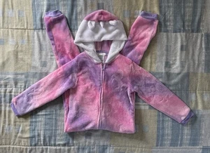 Saint Eve Kids Youth Hooded Fleece Sleeper Pink Unicorn Sz XS (5/6) - Picture 1 of 14