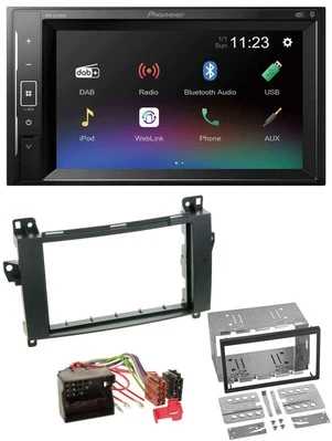 Pioneer DAB MP3 2DIN Bluetooth USB Autoradio für Mercedes Viano Vito W639 06-14 - Bild 1 von 4