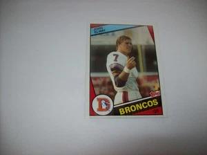 1984 Topps John Elway Rookie Card #63 LP Free Ship & Tracked - Picture 1 of 5