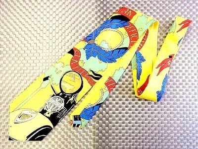 Corbata ICEBERG Usada Chatarra Para Hombre Unisex TODA SEDA 100 Multicolor Preciosa 16 Foto 1 de 3