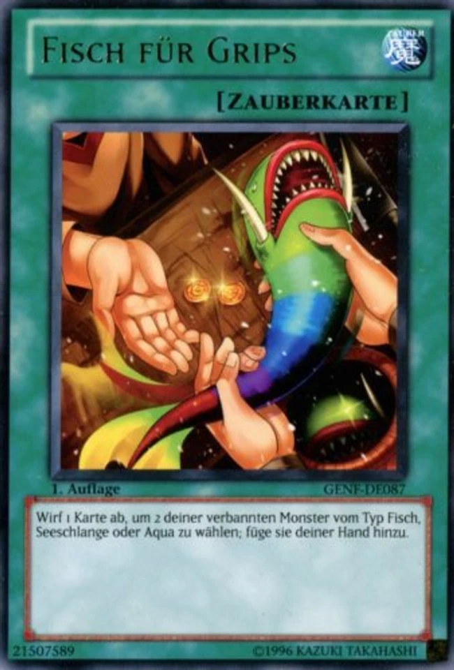 Fisch für Grips GENF-DE087 Rare - Bild 1 von 1