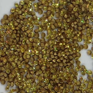 1100 PP12 L : 100 strass Swarovski fond conique réf. 1100 PP12 (1,9mm) LIME - Picture 1 of 3