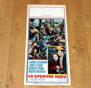 SPERONE NUDO locandina poster Naked Spur James Stewart Janet Leigh Western G94 - Foto 1 di 1