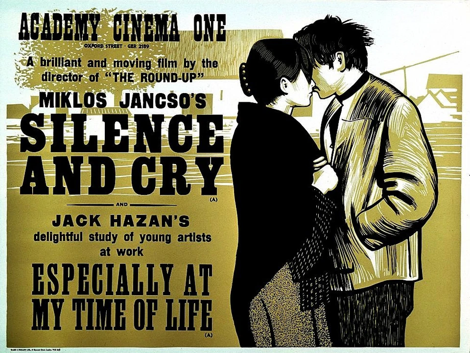 SILENCE AND CRY (1968) * with hard-encoded English and switchable Spanish subs * - Image 1 of 1