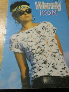 WENDY IKON LADIES KNITTING PATTERN BOOK - Picture 1 of 10