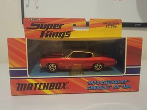 Matchbox Super Kings Red 1970 Chevy Chevelle SS 454 - Picture 1 of 5