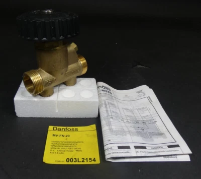 Danfoss MV-FN 20 Handabsperrventil G 1" PN 10 DN 20 | 003L2154 | Neu - Bild 1 von 4