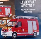 RENAULT MASTER II Véhicule Fourgon Secours Pompiers Bas Rhin SDIS 67  1/43 Neuf