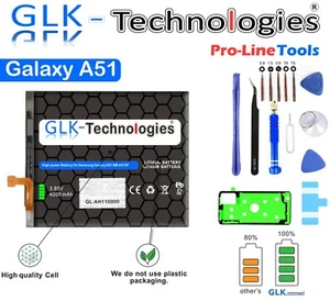 GLK-Technologies Samsung Galaxy A51 SM-A515F Batterie Battery EB-BA515ABY 2025 B.j - Photo 1/5