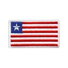 Flag of Liberia - 2.5" Patch/Badge Embroidered