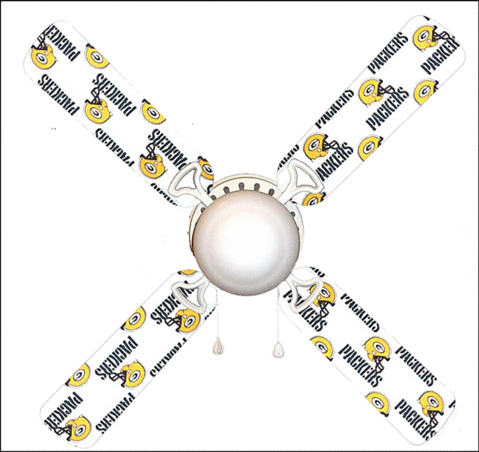 Green Bay Packers 42" Ceiling Fan and Lamp - Image 1 of 1