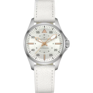Hamilton Khaki Aviation Pilot Automatic 36 MM Silver-White Dial Watch H76215850 - Picture 1 of 3