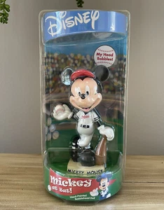 Mickey Mouse “At Bat!” CLEVELAND INDIANS Chief Wahoo DISNEY Bobblehead SEALED! - Picture 1 of 2