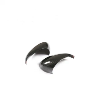 2pcs Carbon Fiber Side Mirror Cover Trim Fit for Alfa Romeo Giulia 2017-20 - Foto 1 di 5