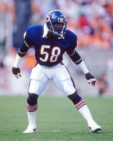 Chicago Bears WILBER MARSHALL Glossy 8x10 Photo NFL Football Print Poster Cover