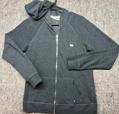 Chaqueta pulóver con capucha gris lentejuelas Victoria's Secret para mujer M Foto 1 de 4