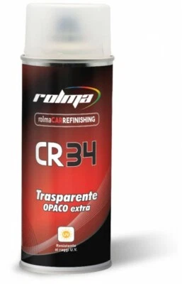 TRASPARENTE OPACO EXTRA CR 34 ROLMA 400ML