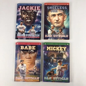 Baseball Card Adventure Series Paperback Books Lot of 4 Dan Gutman Babe Mickey - Bild 1 von 12