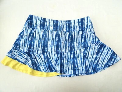 BOLLE Skort Mujer’s GRANDE Falda con Pantalones Cortos Golf Tenis Pickleball Azul Amarillo Foto 1 de 4