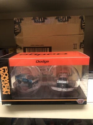 M2 Machines - Dodge Truck Christmas Ornaments - 2 Pack 1/64 Scale - Walmart Excl - Image 1 of 4