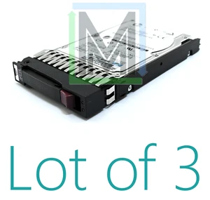 730702-001 730702 641552-003 HUC109060CSS600 HP 600GB 10K SAS 6G 2.5" - 3pcs - Picture 1 of 5