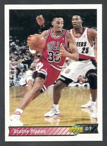 1992-93 UPPER DECK #133 - SCOTTIE PIPPEN CHICAGO BULLS - Picture 1 of 2