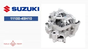 Suzuki OEM 11100-49H10 NEW Genuine 2010-2018 RMZ250 HEAD ASSY, CYLINDER Japan - Picture 1 of 4