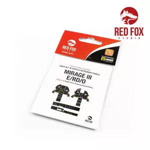 Red Fox Studio RFSQS-32011 - 1/32 Mirage III E/RD/O (for Revell kit) - Nuevo - Imagen 1 de 1