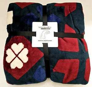 Vera Bradley Throw Blanket - Intarsia Mittens - 50" x 80" -Sealed - Picture 1 of 15