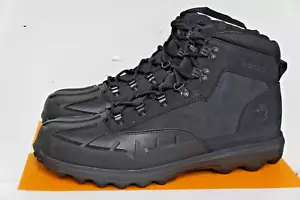 Timberland Converge Waterproof Mid Lace Boots Jet Black Size US Men's 13 M - Picture 1 of 7