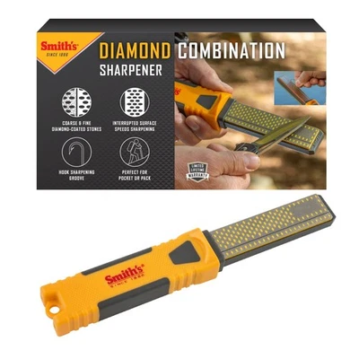 Afiador Combinado Diamante DCS4 4” - Pedra Dupla Face - Campo Externo Kn... - Imagem 1 de 4