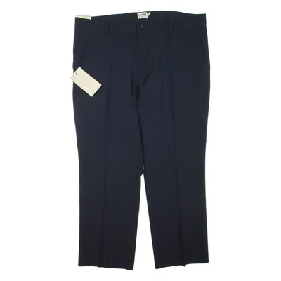 FARAH Womens Trousers Blue Regular Flared W40 L28 - Image 1 of 4